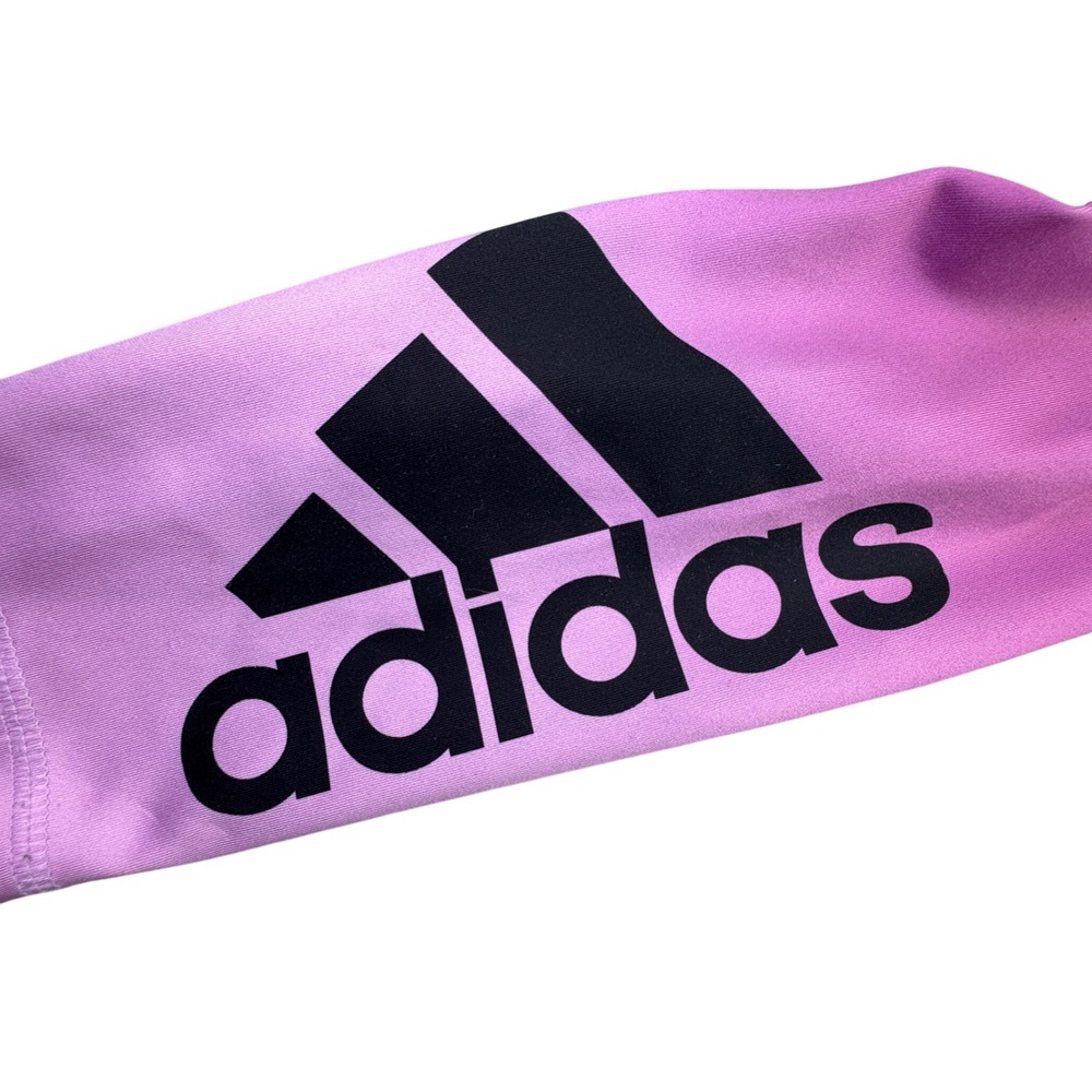 adidas Gradient Black and Pink Leggings - Picture 2 of 8